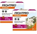 FRONTPRO Hund 11mg XS 2-4 KG 2X3 St