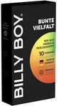 Bunte Vielfalt, 10 gemischte Kondome in Farben und Texturen (10 Kondome) 10 St
