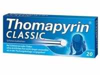 Thomapyrin CLASSIC Schmerztabletten 20 Stk.: Gegen Kopfschmerzen Tabletten 20 Stück