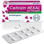 Cetirizin HEXAL Allergietabletten 100 St