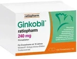 Ginkobil ratiopharm 240mg mit Ginkgo biloba 120 St