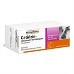 Cetirizin ratiopharm 10 mg Allergietabletten 100 St