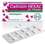 Cetirizin HEXAL Allergietabletten 20 St