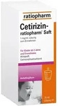 Cetirizin ratiopharm Saft 75 ml