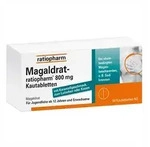 Magaldrat ratiopharm 800 mg Kautabletten 50 St