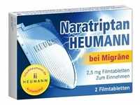 Naratriptan Heumann bei Migräne 2,5mg Filmtabletten 2 Stück