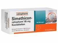 Simethicon-ratiopharm 85mg Kautabletten 100 Stück