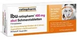 Ibu-ratiopharm&reg; 400 mg akut Schmerztabletten 10 St