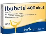 Ibubeta 400 akut Filmtabletten 10 St