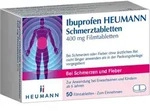 Heumann Ibuprofen Schmerztabletten 400 mg Filmtabletten 50 St