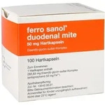 Ferro Sanol Duodenal mite 50 mg magensaf 100 St