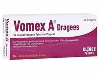 Vomex A Dragees Überzogene Tabletten 20 Stück