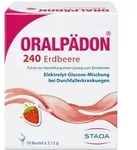 Oralp&auml;don 240 Erdbeere Elektrolytepulver 10 St