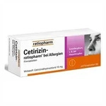 Cetirizin ratiopharm 10 mg Allergietabletten 50 St