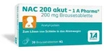 NAC 200 Akut-1 A Pharma Brausetabletten 20 St