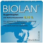 Biolan Augentropfen Einzeldosispipetten 20X0,35 ml