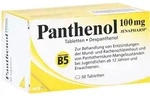 Panthenol 100 mg JENAPHARM 50 St