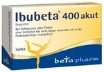 Ibubeta 400 akut Filmtabletten 50 St