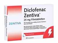 Diclofenac Zentiva 25mg Filmtabletten 20 Stück