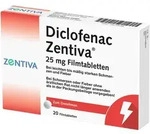 DICLOFENAC Zentiva 25 mg 20 St