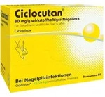 Ciclocutan 80 mg/g wirkstoffhaltiger Nagellack 6 g