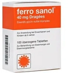 Ferro Sanol &Uuml;berzogene Tabletten 100 St