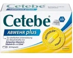 CETEBE Abwehr plus Mit Vitamin C, D und Zink 30 St