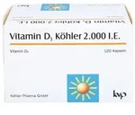 Vitamin D3 K&ouml;hler 2.000 IE 120 St