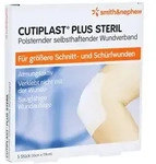 Cutiplast Plus Steril 7,8x10 cm Verband 5 St
