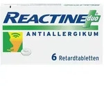 Reactine Duo mit Cetirizin und Pseudoephedrin 6 St