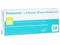Omeprazol-1A Pharma 20mg bei Sodbrennen Magensaftresistente Hartkapseln 14 Stück