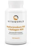 vitaworld Hyalurons&auml;ure 100 + Kollagen 400 120 St