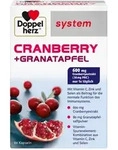 Doppelherz system Cranberry + Granatapfel 60 St