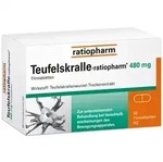 Teufelskralle-ratiopharm 480 mg Filmtabletten 50 St