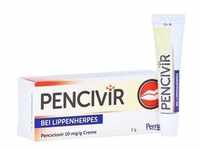 Pencivir bei Lippenherpes 10mg/g Creme 2 Gramm