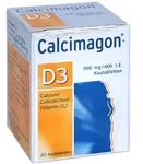 Calcimagon D3 Kautabletten 30 St