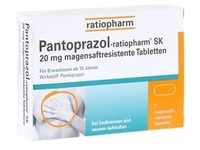 Pantoprazol-ratiopharm SK 20mg Tabletten magensaftresistent 7 Stück