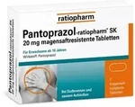Pantoprazol-ratiopharm&reg; SK 20 mg 7 St