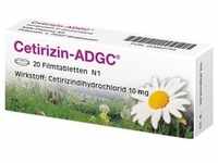 Cetirizin-ADGC Filmtabletten 20 Stück