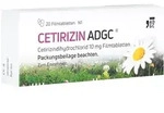 CETIRIZIN ADGC Allergietabletten 20 St