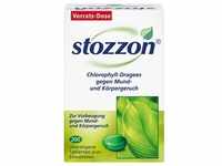 Stozzon Chlorophyll-Dragees gegen Mund- und Körpergeruch Überzogene Tabletten 200