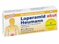 Loperamid akut Heumann Tabletten 10 Stück