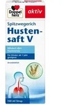 Doppelherz aktiv Spitzwegerich Hustensaft V 150 ml