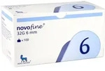 Novofine Nadeln 32 G 6 mm 100 St