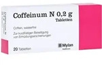 Coffeinum N 0,2 g Tabletten 20 St