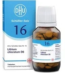 DHU Sch&uuml;&szlig;ler-Salz Nr. 16 Lithium chloratum D6 200 St
