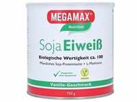 Megamax Soja Eiweiß Vanille Pulver 750 Gramm