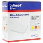 Cutimed Siltec Schaumverb.10x10 cm nicht 12 St