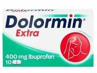 Dolormin Extra 400 mg Ibuprofen bei Schmerzen und Fieber Filmtabletten 10 Stück