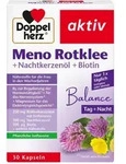 Doppelherz Meno Rotklee + Nachtkerzen&ouml;l + Biotin 30 St